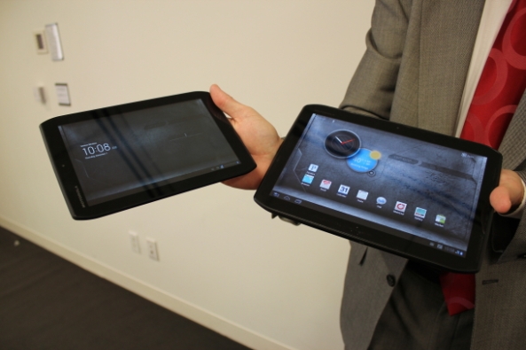 Imagens do novo tablet da Motorola Xyboard